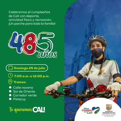 ¡Un parche para toda la familia! - Cali 485 años
