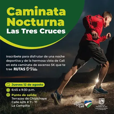 Caminata nocturna Las Tres Cruces