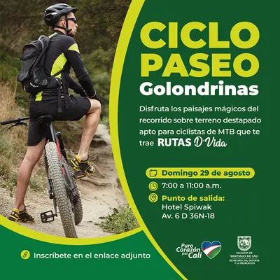 Ciclopaseo Golondrinas - Rutas D´Vida