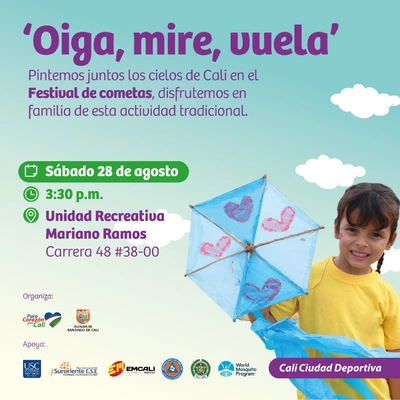 ¡Oiga, mire, vuela!  Festival de cometas - 2021