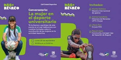 Conversatorio: La mujer en el deporte universitario
