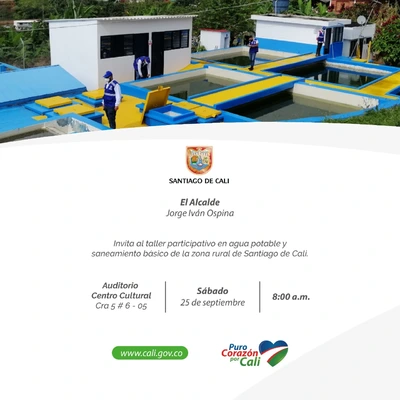 Taller participativo en Agua Potable y Saneamiento Básico 