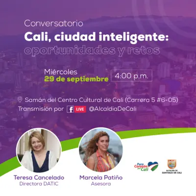 Conversatorio: Cali ciudad inteligente, oportunidades y retos.