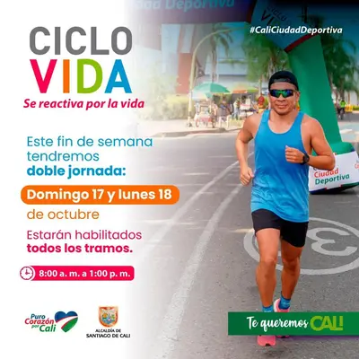 Ciclovida - Se reactiva por la vida