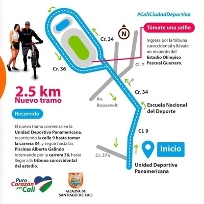 Ciclovida - Se activa nuevo tramo