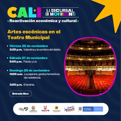 Artes Escénicas en el Teatro Municipal
