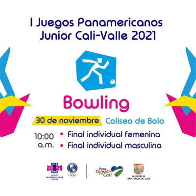 Bowling Finales - I Juegos Panamericanos Junior Cali - Valle 2021