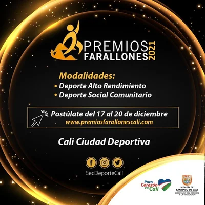 Inscripciones Premios Farallones 2021