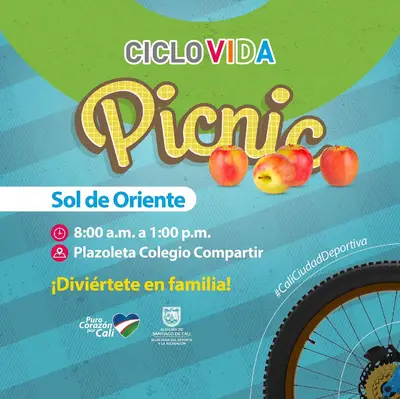 Ciclovida - Picnic Sol de Oriente