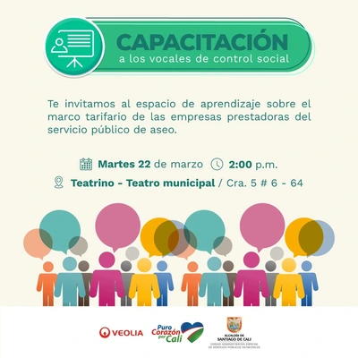 Capacitación a Vocales de Control Social 