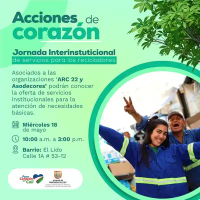 Jornada interinstitucional de servicios para los recicladores