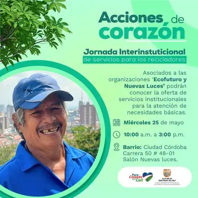 Jornada interinstitucional de servicios para los recicladores