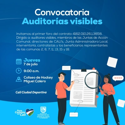 Convocatoria Auditorias Visibles