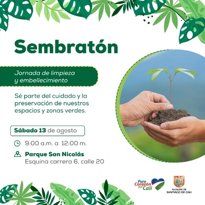 Sembratón "Jornada de limpieza y embellecimiento"