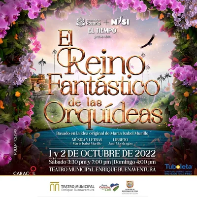 El Reino Fantástico de las Orquídeas