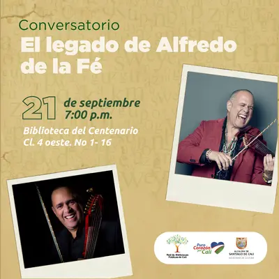 Conversatorio El legado de Alfredo de la Fé