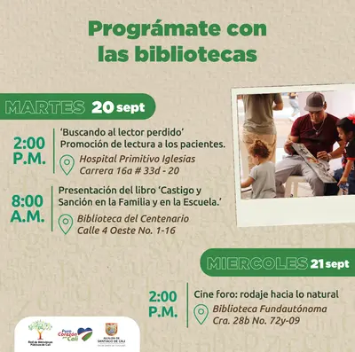 Prográmate con las bibliotecas