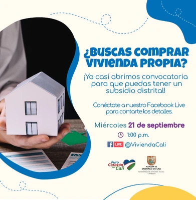 Nueva convocatoria para Subsidio Distrital