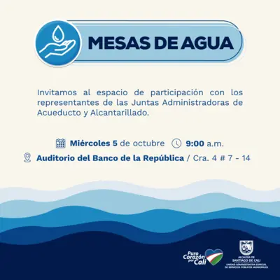 Tercera mesa de agua 