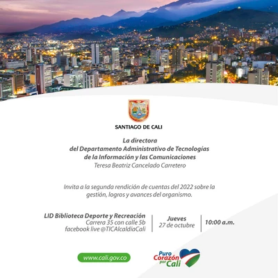 Segunda Rendición de Cuentas 2022