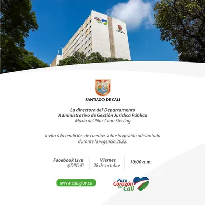 Segunda Jornada de Rendición de Cuentas del Departamento Administrativo de Gestión Jurídica Publica