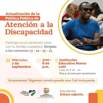 Actualización de la Pública de la Atención a la Discapacidad