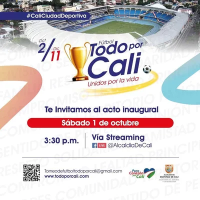 Acto Inaugural Copa Futbol todo por Cali 