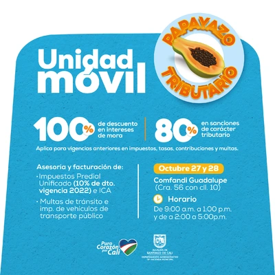 Unidad Móvil - Facturación y asesoría en impuestos y multas de tránsito