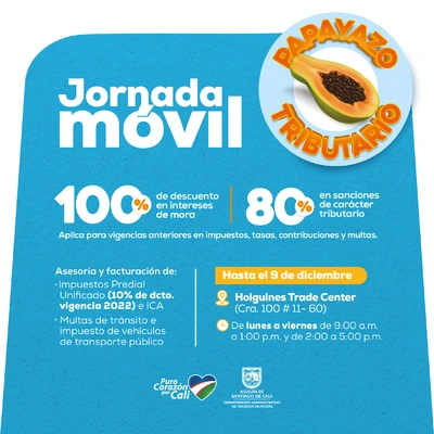 Holguines Trade Center / Jornada Móvil - Facturación y asesoría en impuestos y multas de tránsito