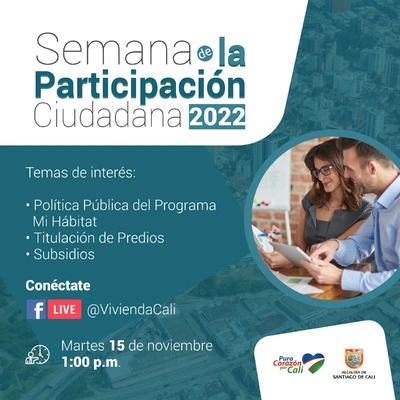 Semana de la Participación Ciudadana "Facebook Live"