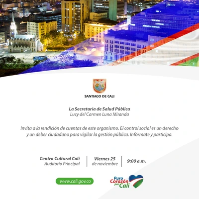 Segunda rendición de cuentas