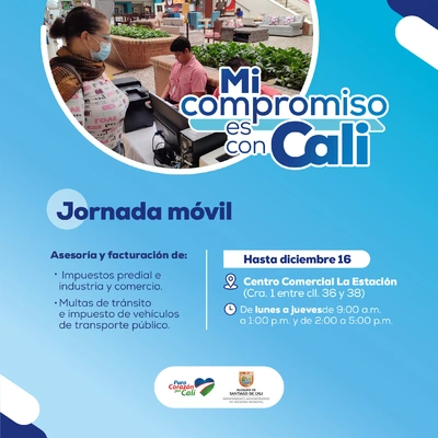 CC La Estación / Jornada Móvil - Facturación y asesoría en impuestos y multas de tránsito