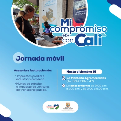 La Montaña Agromercados / Jornada Móvil - Facturación y asesoría en impuestos y multas de tránsito