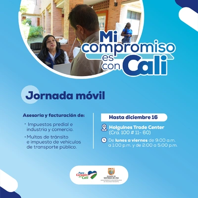 CC Holguines Trade Center / Jornada Móvil - Facturación y asesoría en impuestos y multas de tránsito