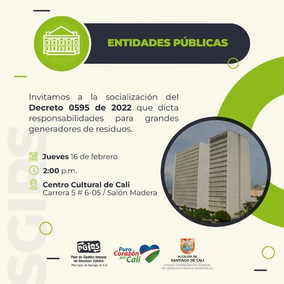 Capacitación en  SGIRS para Entidades Públicas