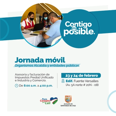 Jornada Móvil para servidores públicos - Facturación y asesoría en impuestos IPU e ICA