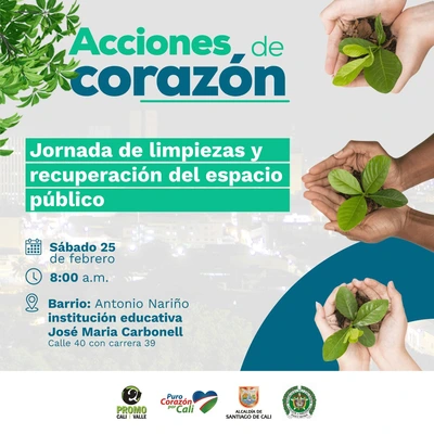 Jornada de limpieza y recuperación del espacio público