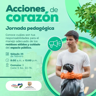 Jornada pedagógica #AccionesDeCorazón 
