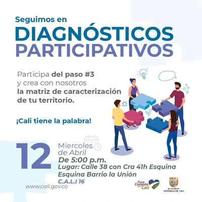 Diagnósticos participativos C.A.L.I 16