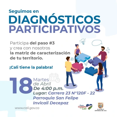 Diagnósticos participativos Invicali Decepaz