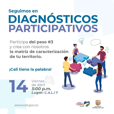 Diagnósticos participativos C.A.L.I 7