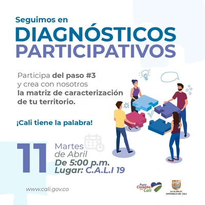 Diagnósticos participativos C.A.L.I 19