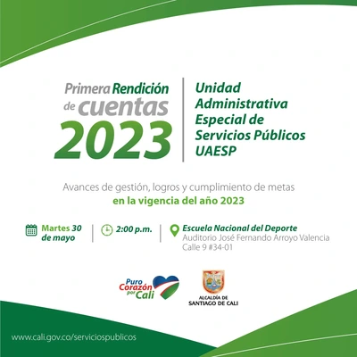 Primera Rendición de Cuentas 2023