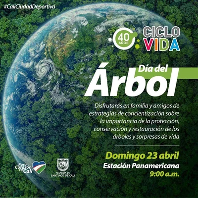 Ciclovida - 40 años -  Día del Árbol