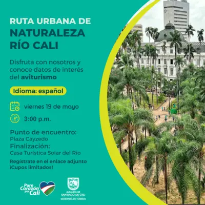Ruta urbana de naturaleza río Cali