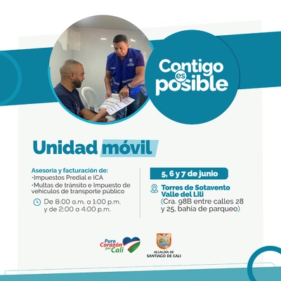 Torres de Sotavento, Valle del Lili - Unidad Móvil