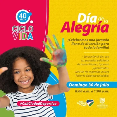 Ciclovida -40 años- Día de la alegría