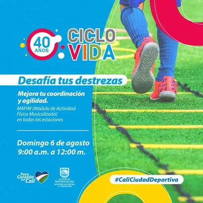 Ciclovida -40 años- Desafía tus destrezas