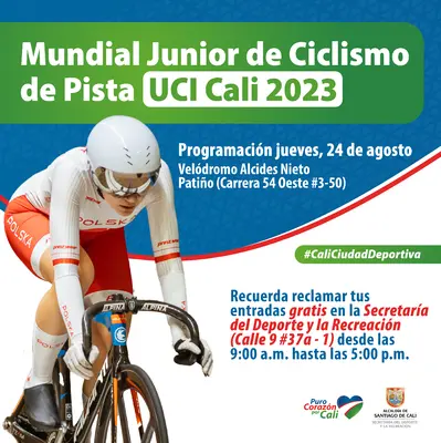 Mundial Junior Ciclismo de pista UCI Cali 2023