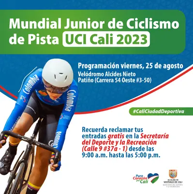Mundial Junior Ciclismo de pista UCI Cali 2023